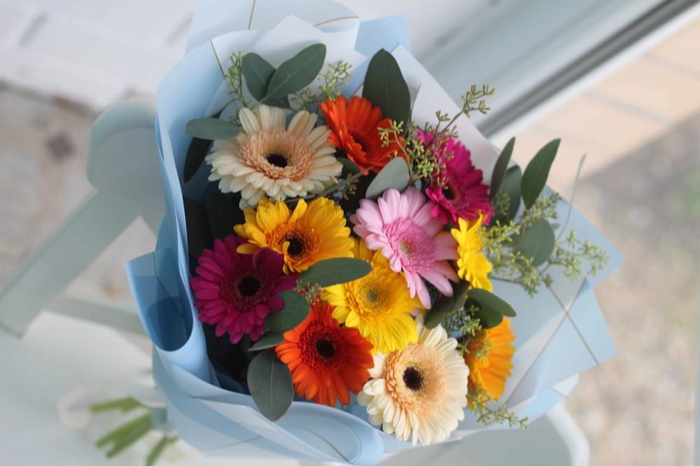 Букет цветов из: Герберы в Норильске