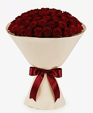 Букет 101 Бордовая роза Блэк Бакарра в Норильске