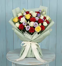 Букет цветов из:  Розы в Норильске