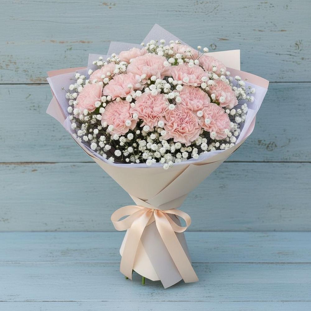 Букет цветов из: Гвоздики в Норильске