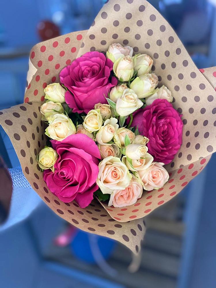 Букет цветов из: Розы в Норильске