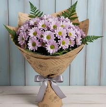 Букет цветов из:  Хризантемы в Норильске