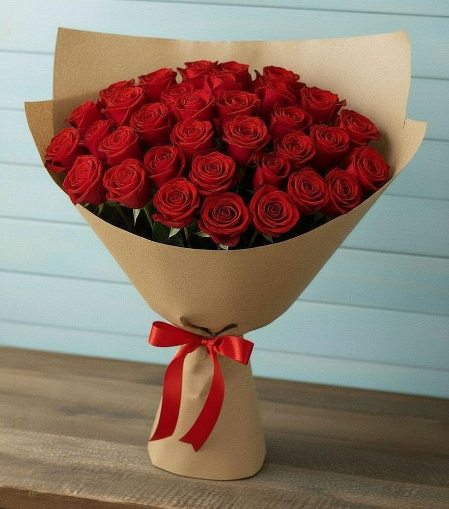 Букет Красные розы Милано в Норильске