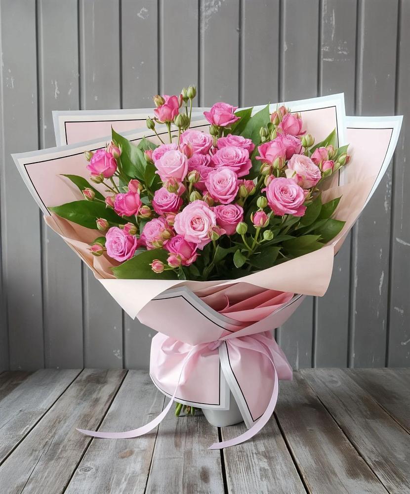 Букет Розовый кустик в Норильске