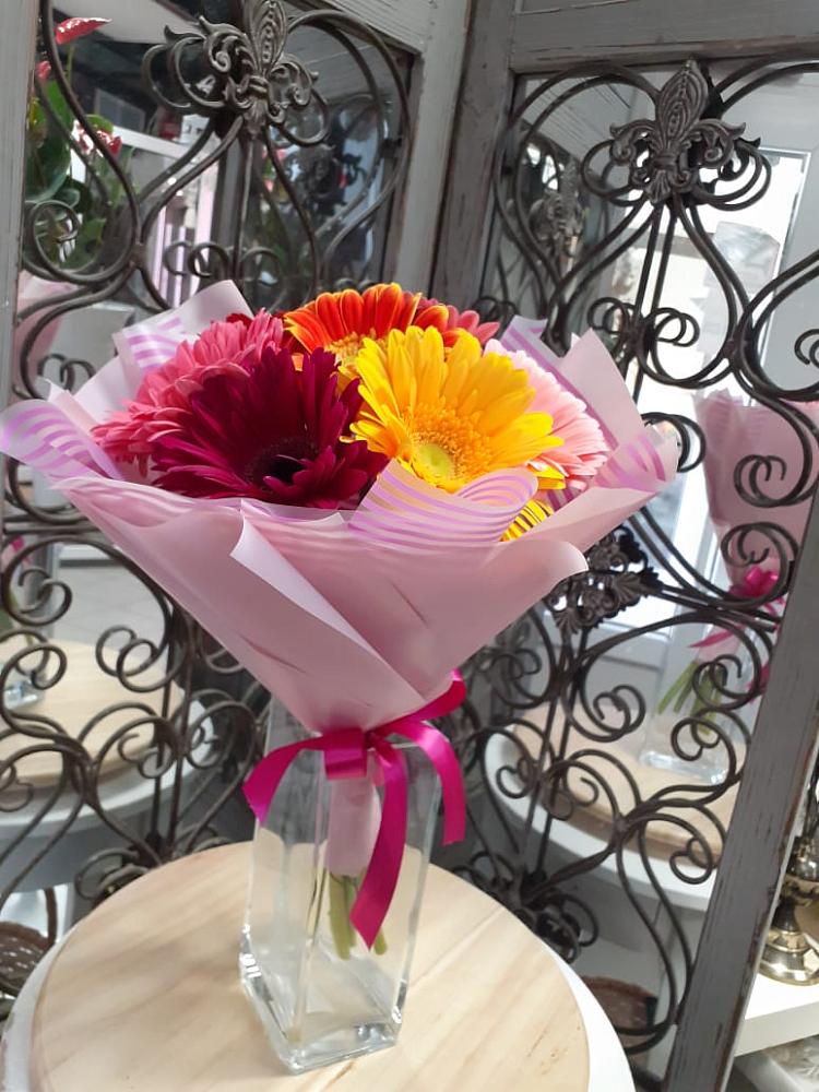 Букет цветов из: Герберы в Норильске