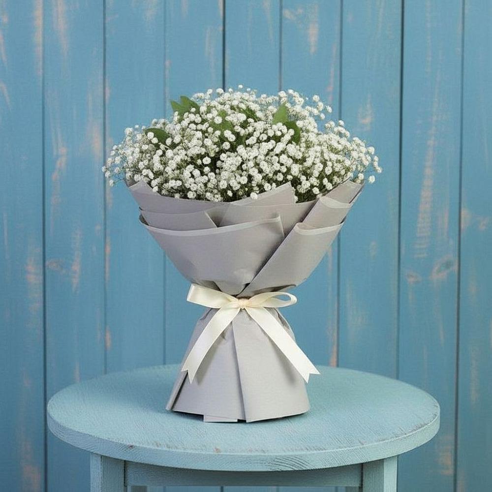 Букет цветов из: Гипсофила в Норильске