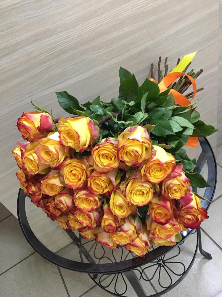 Букет Желтые розы в Норильске