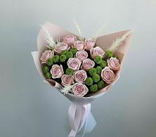 Букет цветов из:  Розы и Хризантемы в Норильске