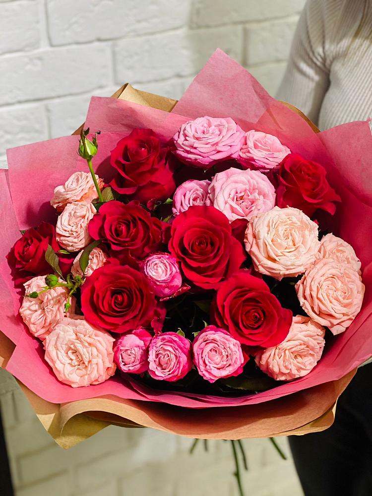 Букет цветов из: Розы в Норильске