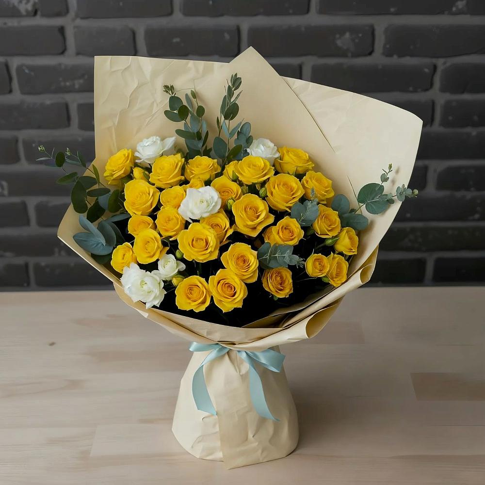 Букет цветов из: Розы в Норильске