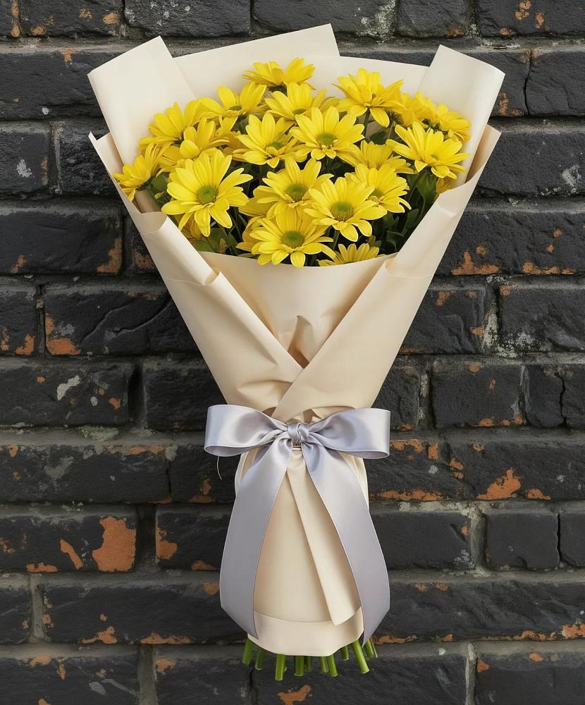 Букет цветов из: Хризантемы в Норильске