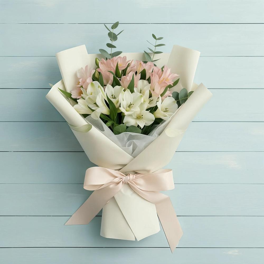 Букет цветов из: Альстромерии в Норильске