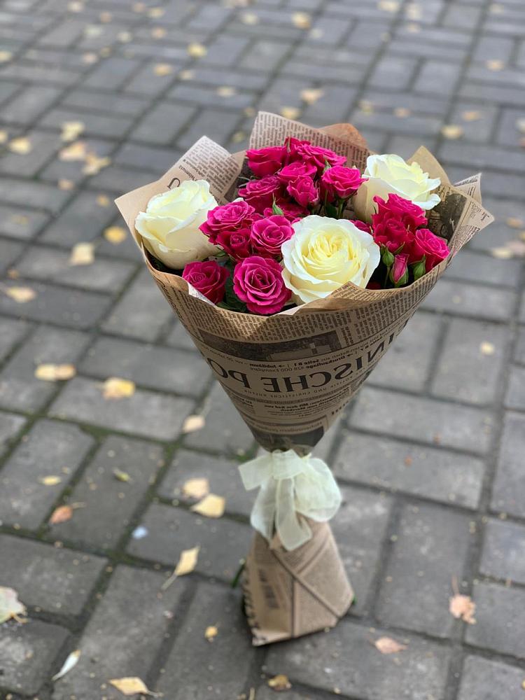 Букет цветов из: Розы в Норильске