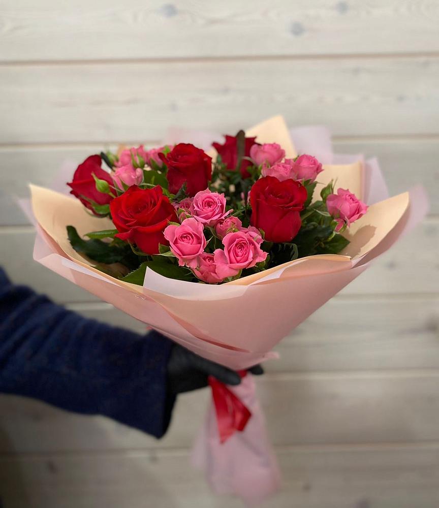 Букет цветов из: Розы в Норильске