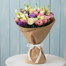 Букет цветов из:  Лизиантусы в Норильске
